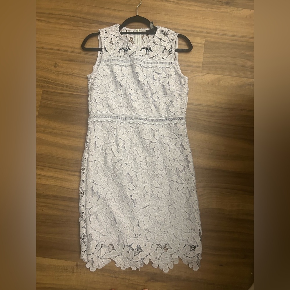 Blue Lace Dress